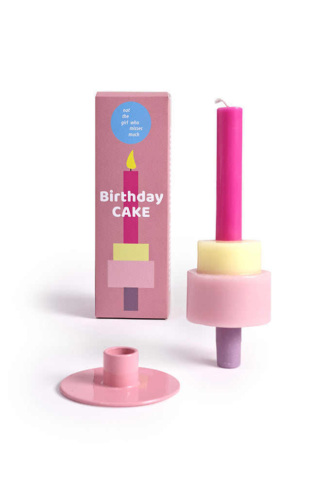 Party Candle - Birthday Cake