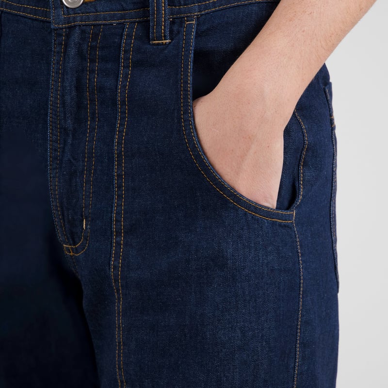 Vara Denim Workwear Pants - Dark Blue