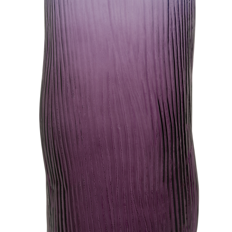 UNC Recycled Glass Vase Yuli - Purple
