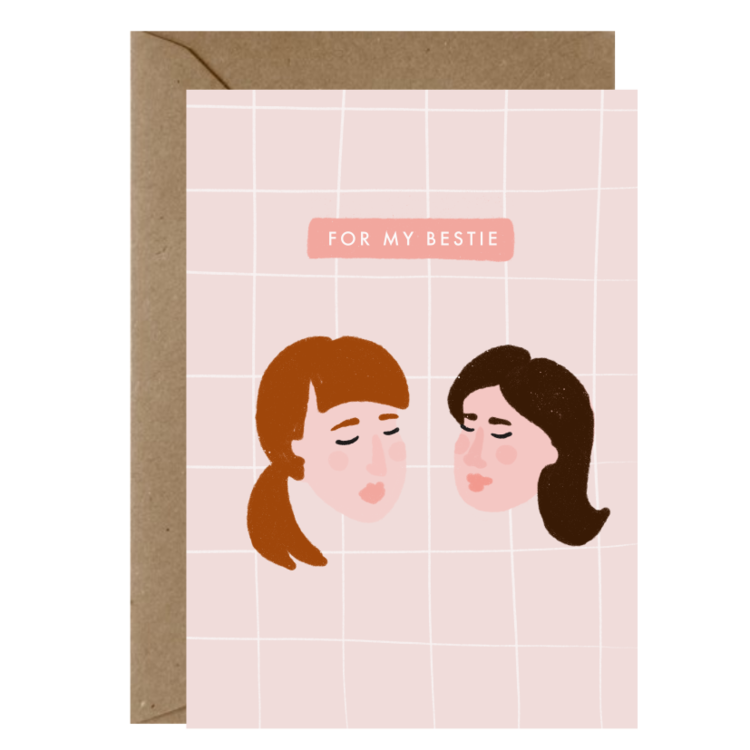 Greeting Card - Bestie