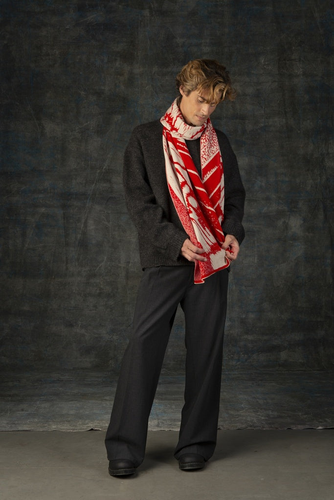 Aurata Maxi Scarf - Poppy