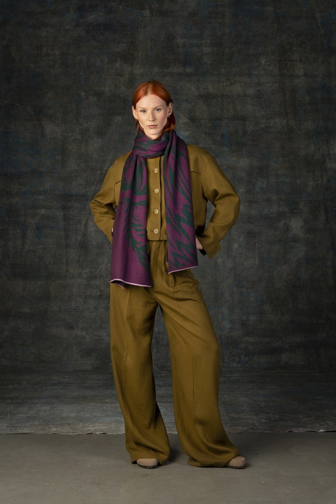 Cerura Maxi Scarf - Grape