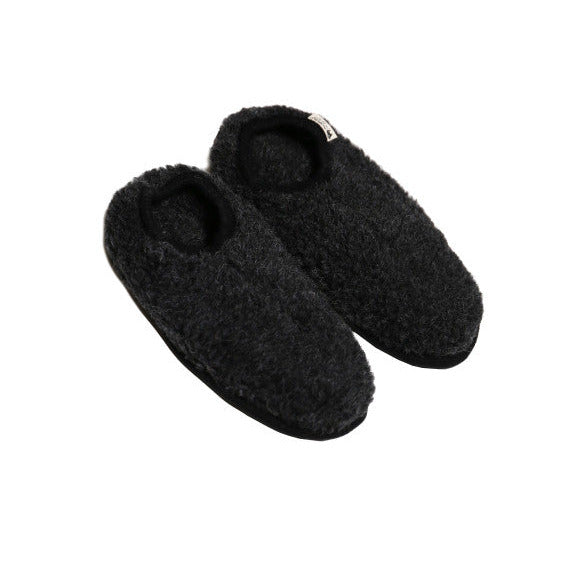 Wool Cloudlet Slippers - Black