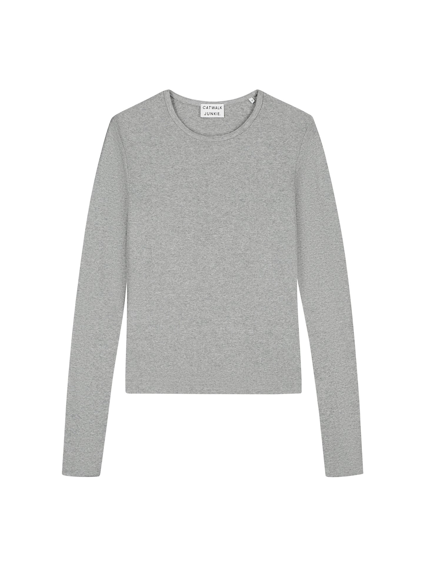 Ribbed Longsleeve - Grey