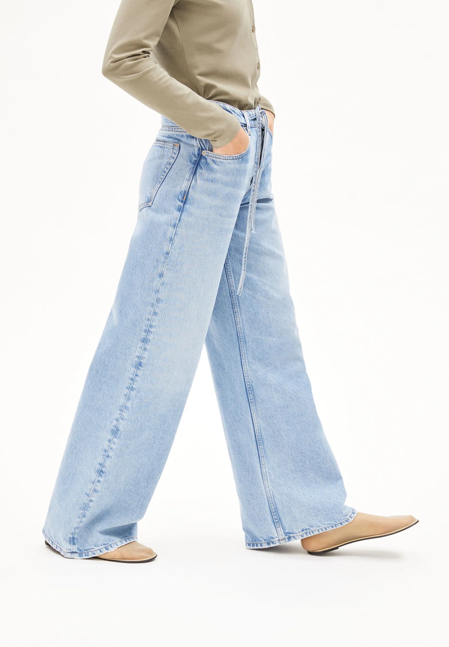 Detox Denim Astraeaas Wide Leg Jeans - Noise