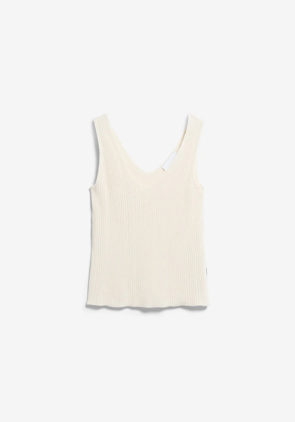 Linen Blend Knit Top - Undyed