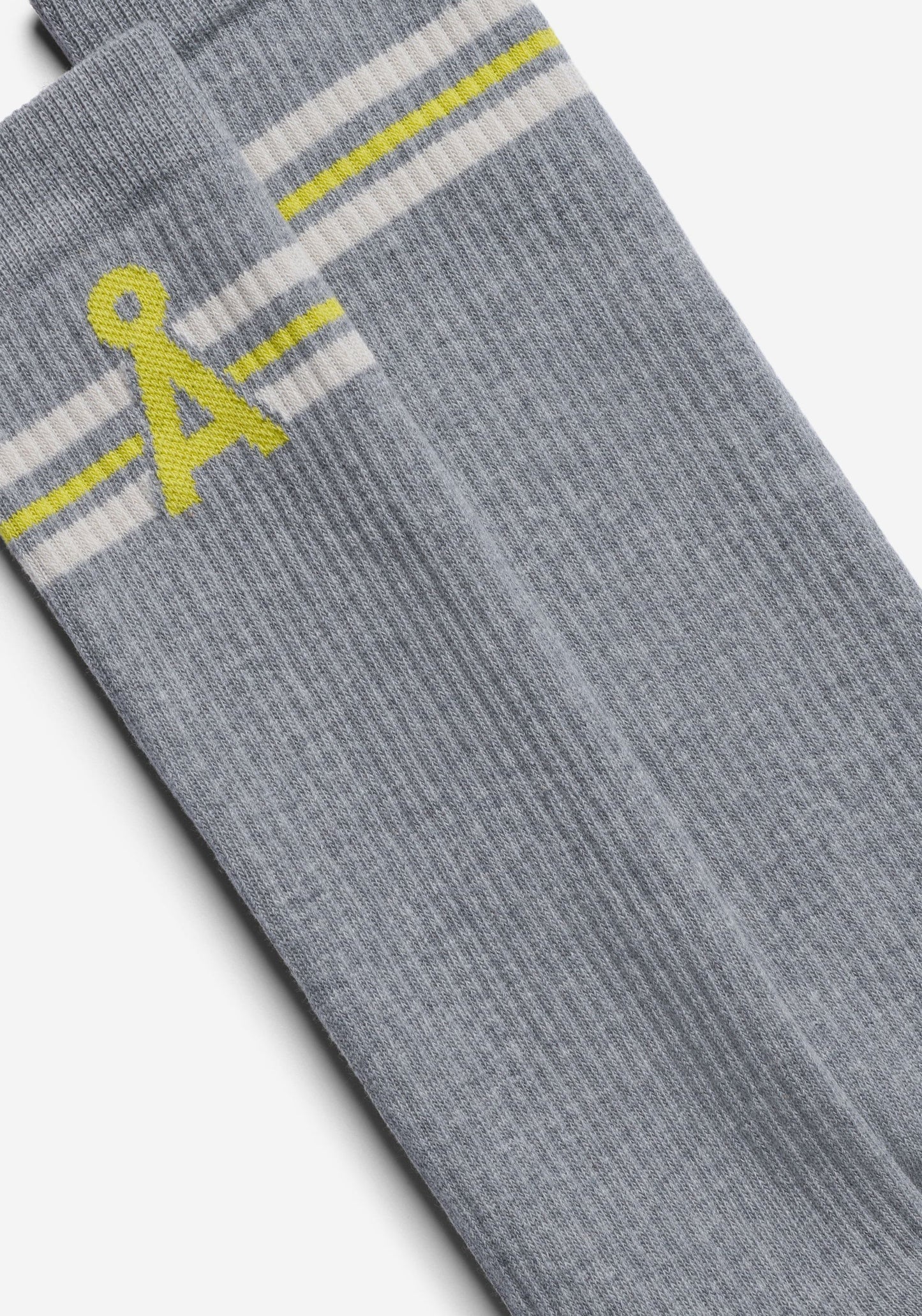 Caarlo Stripes Socks - Silver Melange