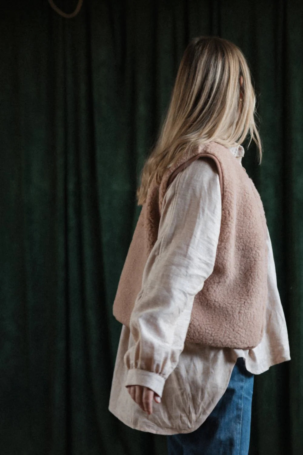 Tyb Light Wool Bodywarmer - Rugby Tan