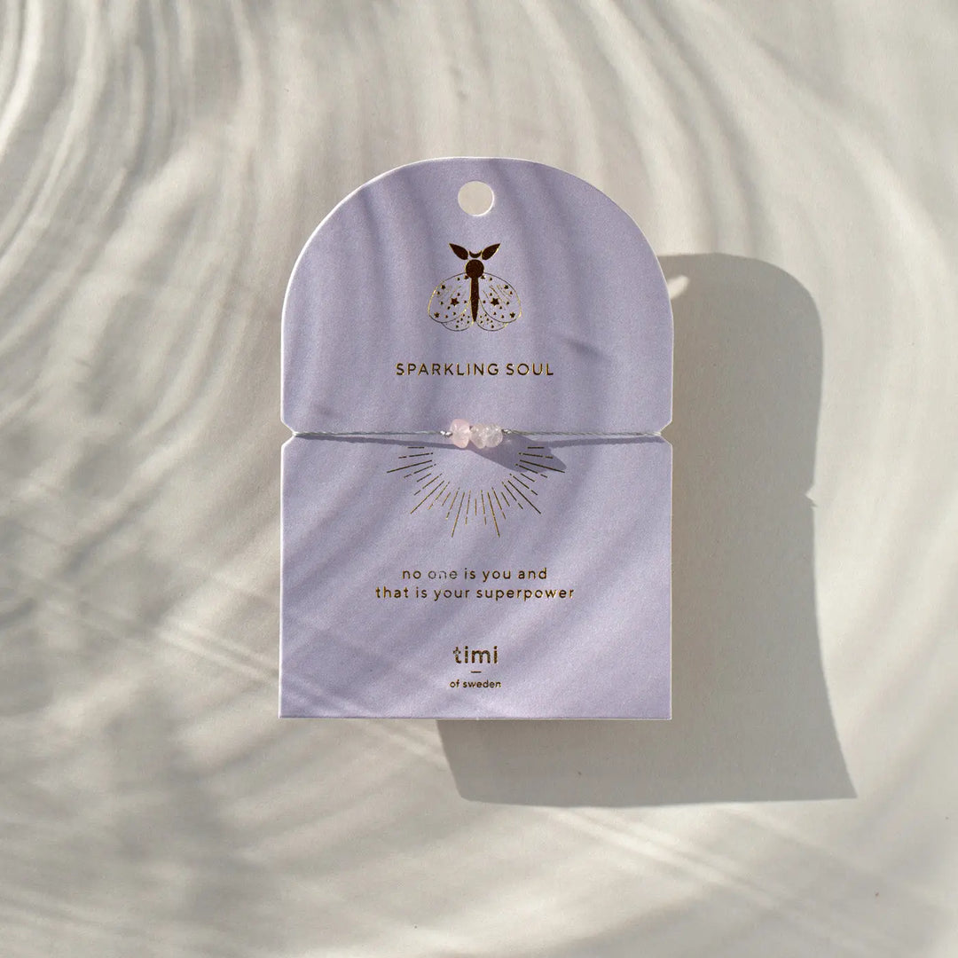 Chip Bracelet - Rose Quartz