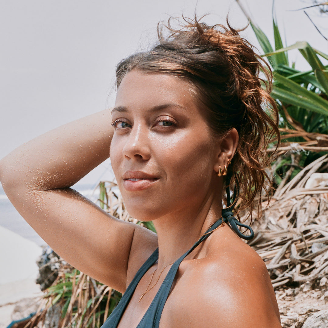 Hedvig Classic Wide Hoop Earrings - Gold