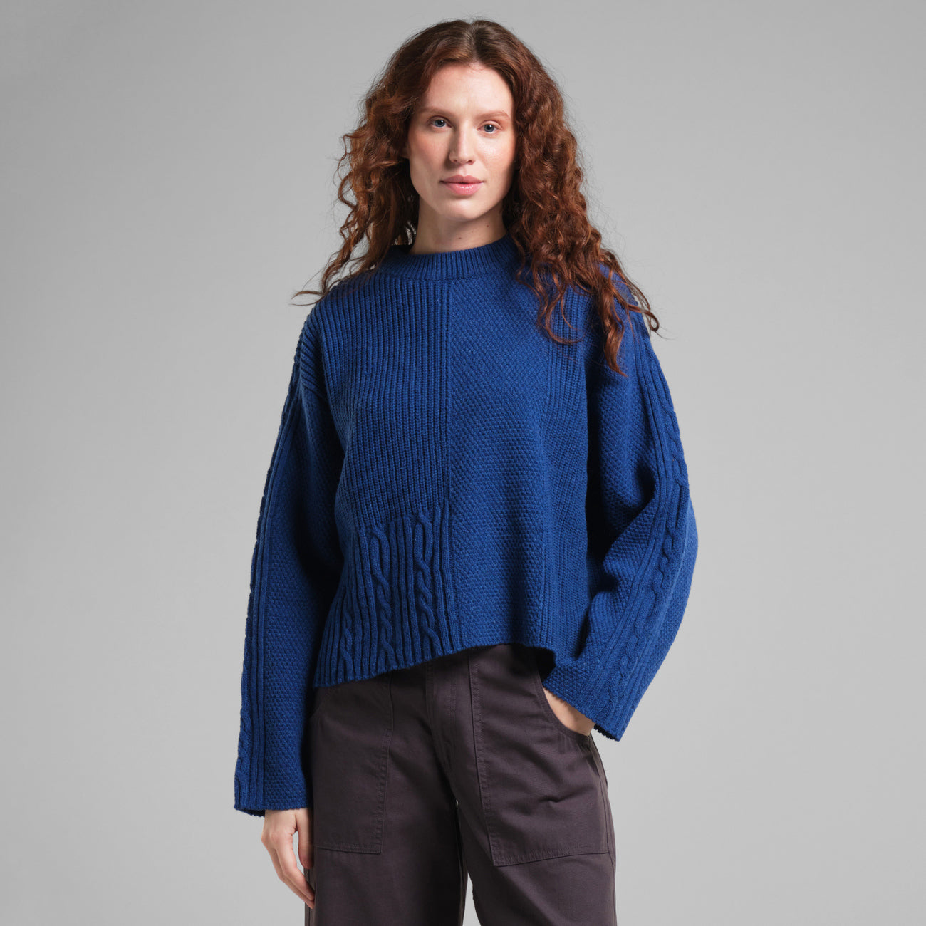LAST ONE in M - Limboda Sweater - Royal Blue