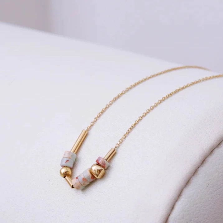 Essyello Amazonite Beads Necklace