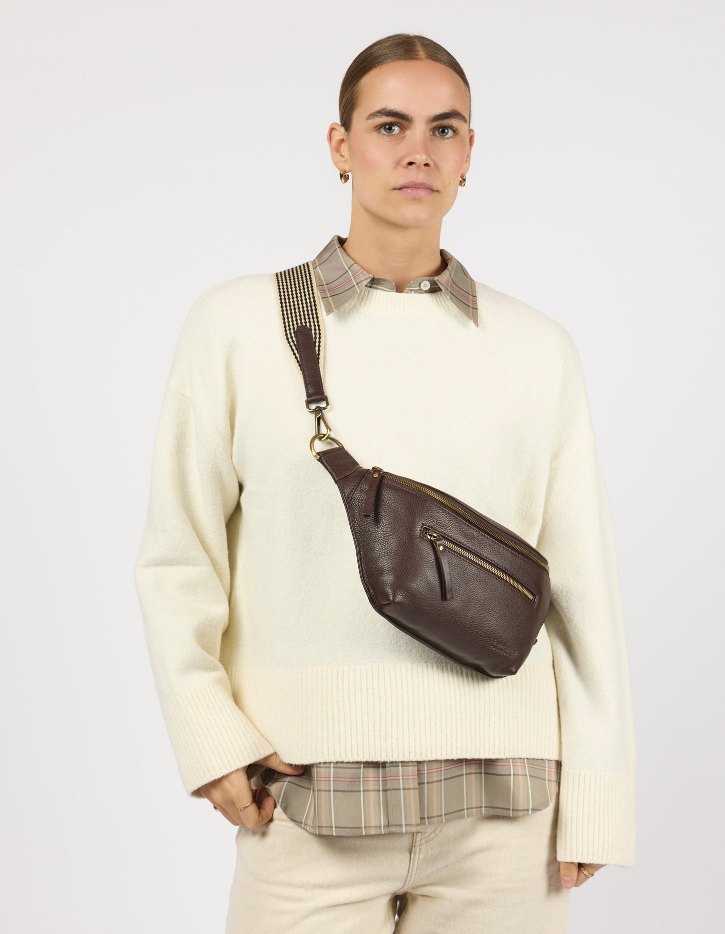 O My Bag Drew - Chocolate / 2 Straps
