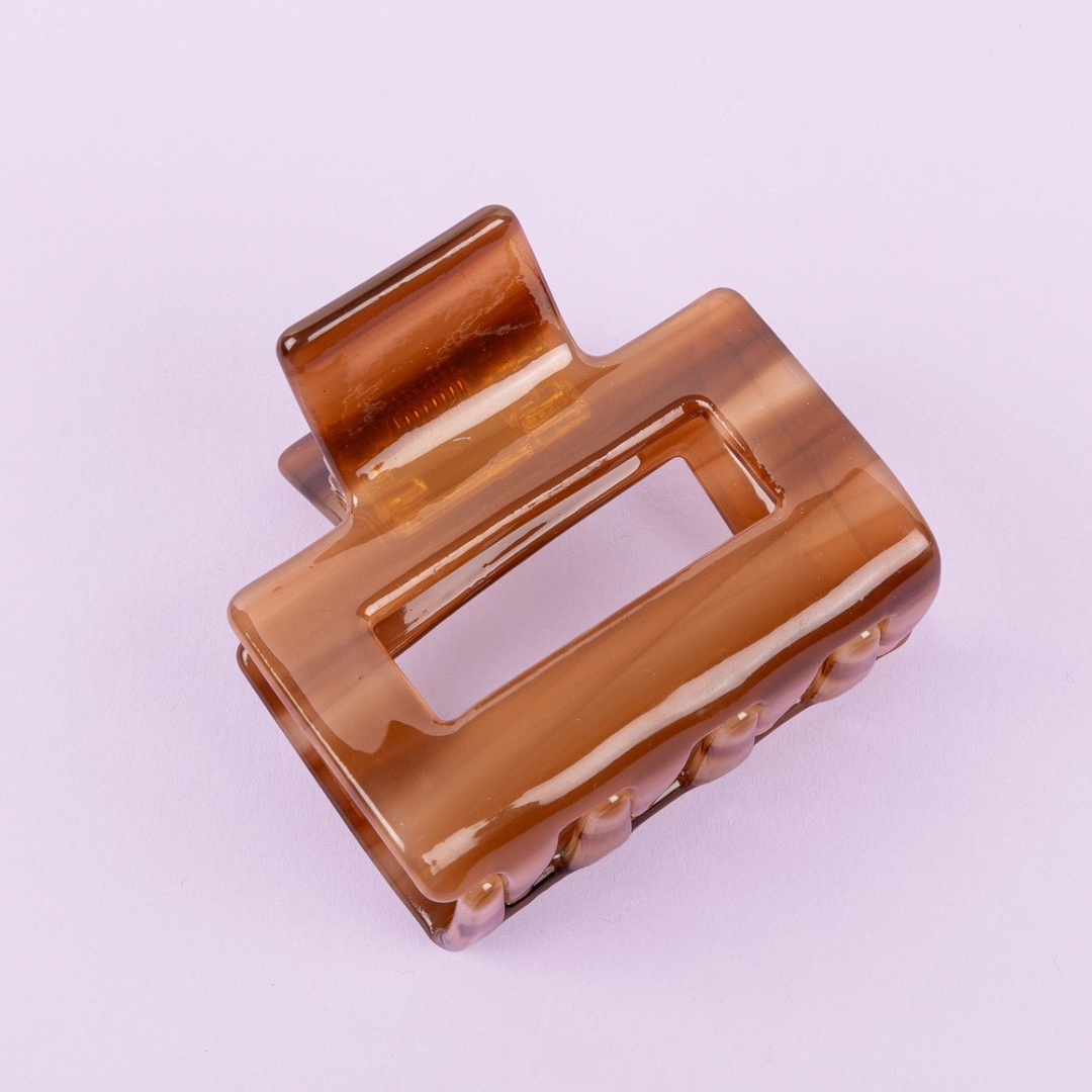 Hair Clip Medium - Walnut