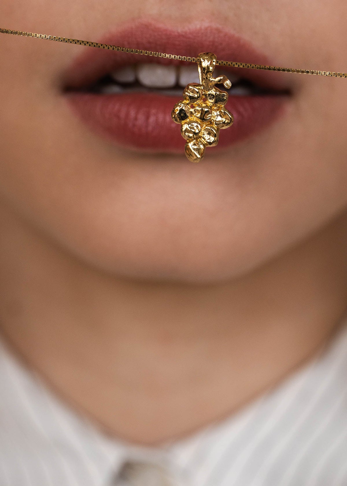 Divine Harvest Pendant - Gold
