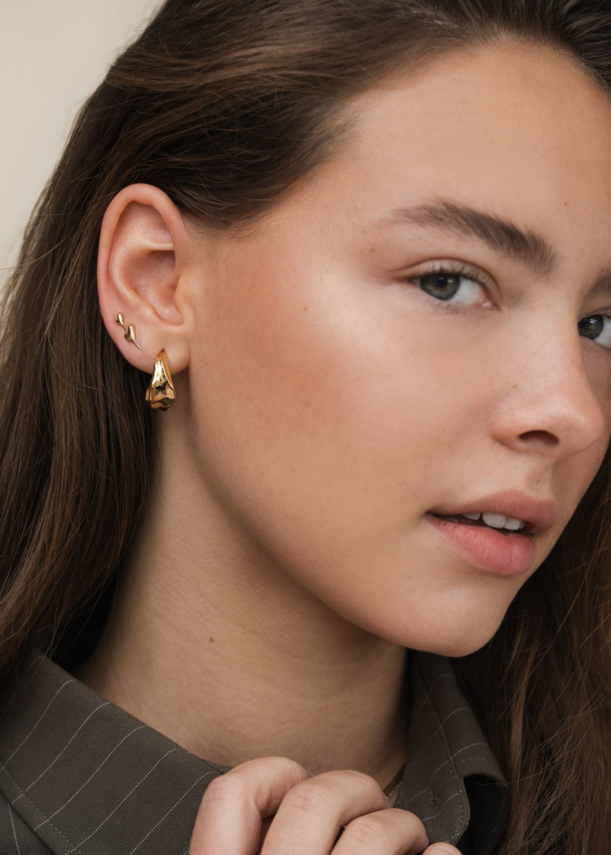 Lumen Hoops - Gold
