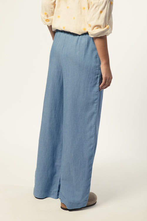LAST ONE in 34 - Flore Trousers - Blue Sky