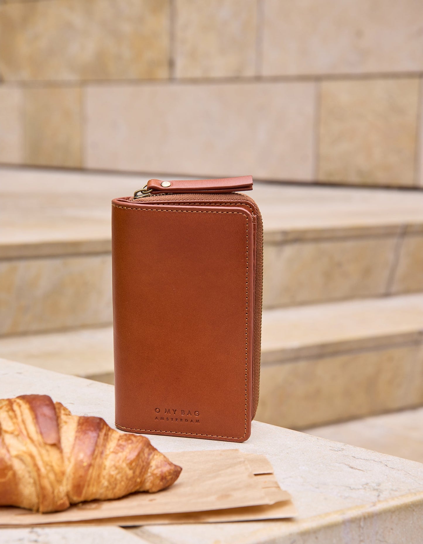 Jett Wallet - Cognac Classic Leather