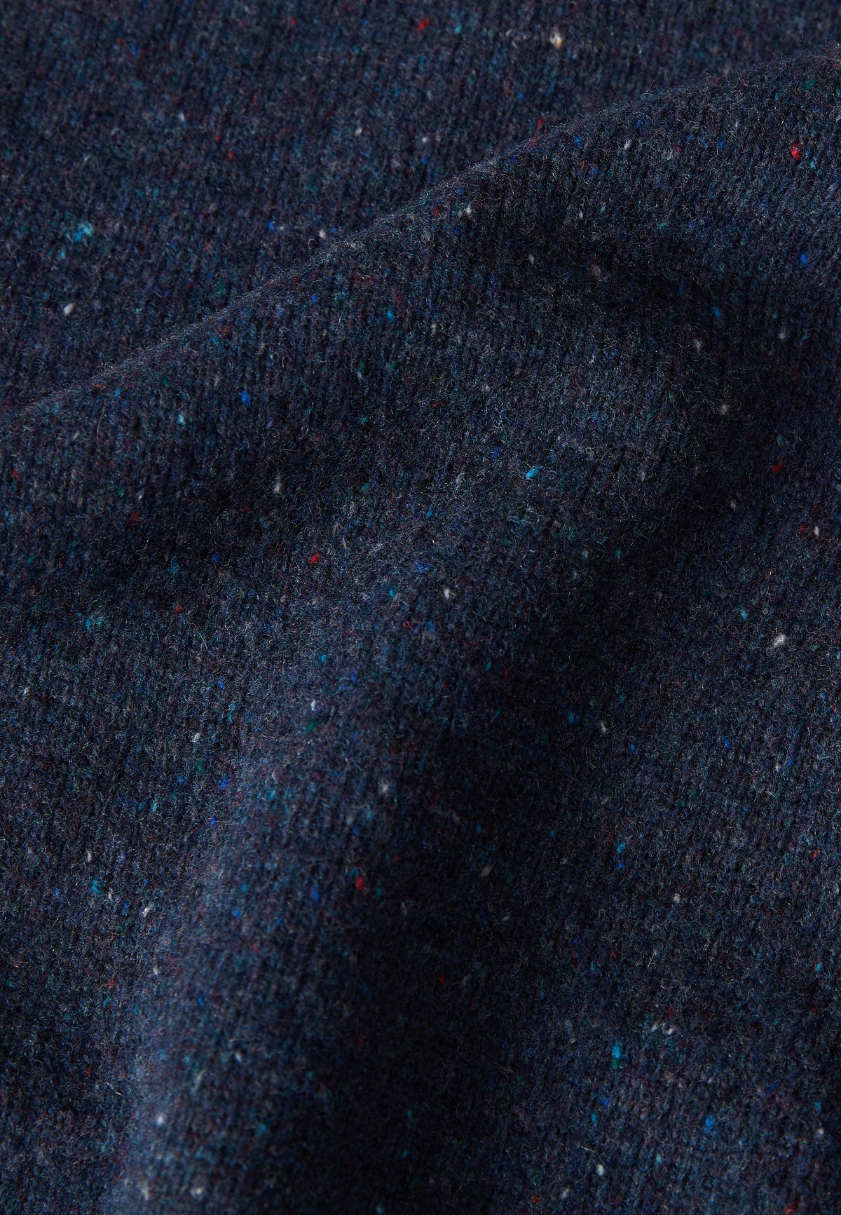 Lars Wool Beanie - Dark Blue
