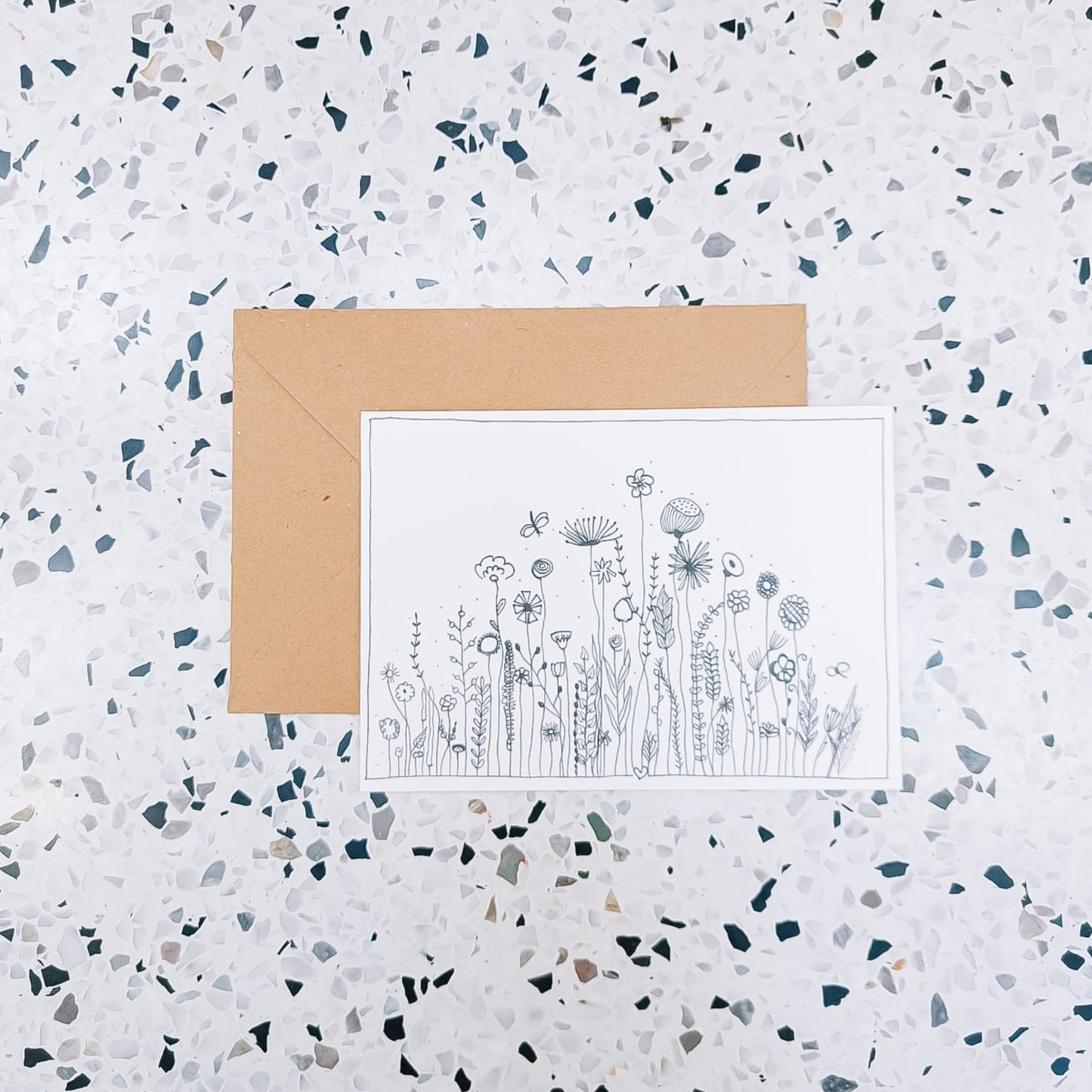 Emma Nieke Greeting Card - Wild Flowers