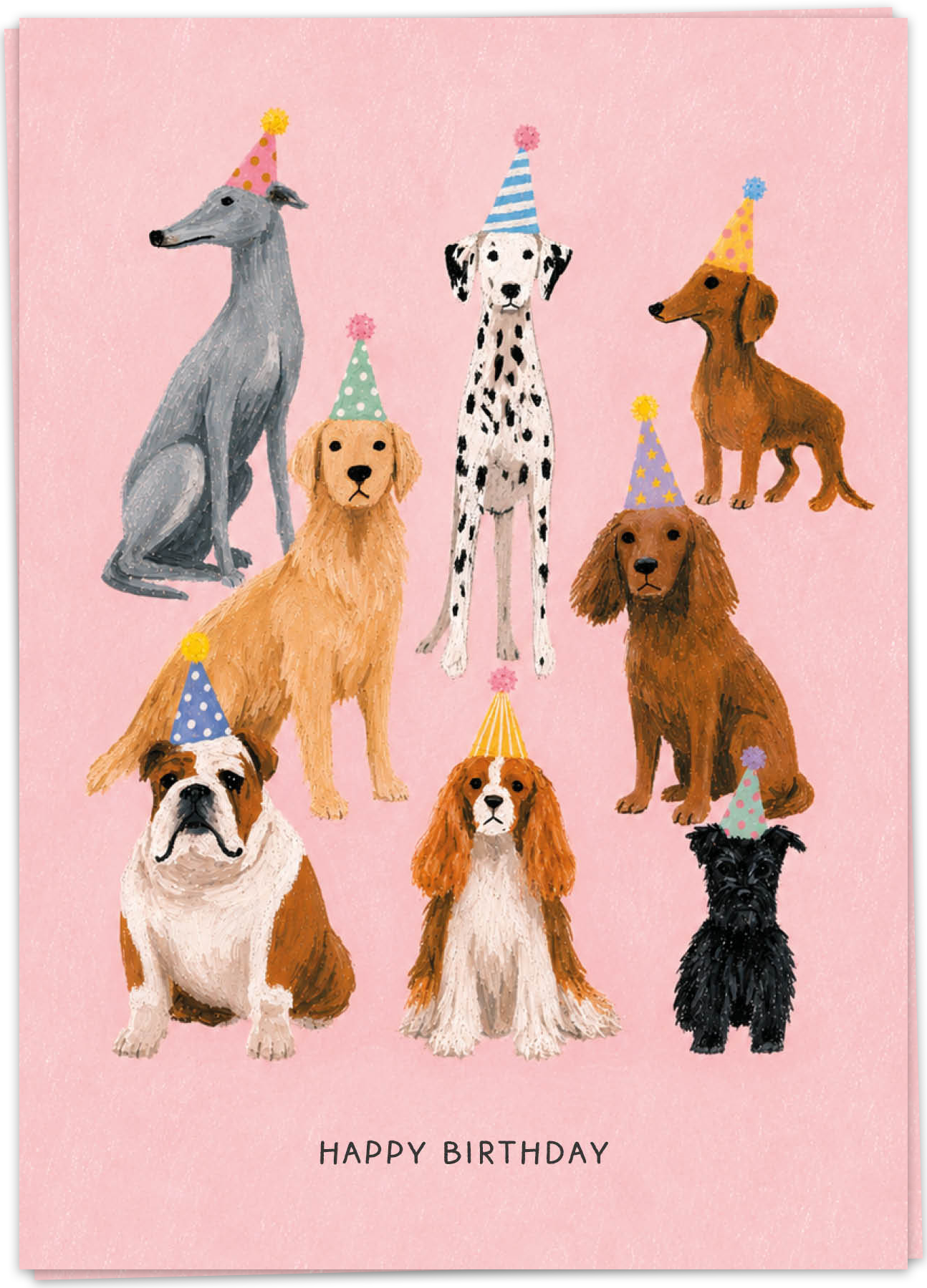 Kaart Blanche - Birthday Dogs