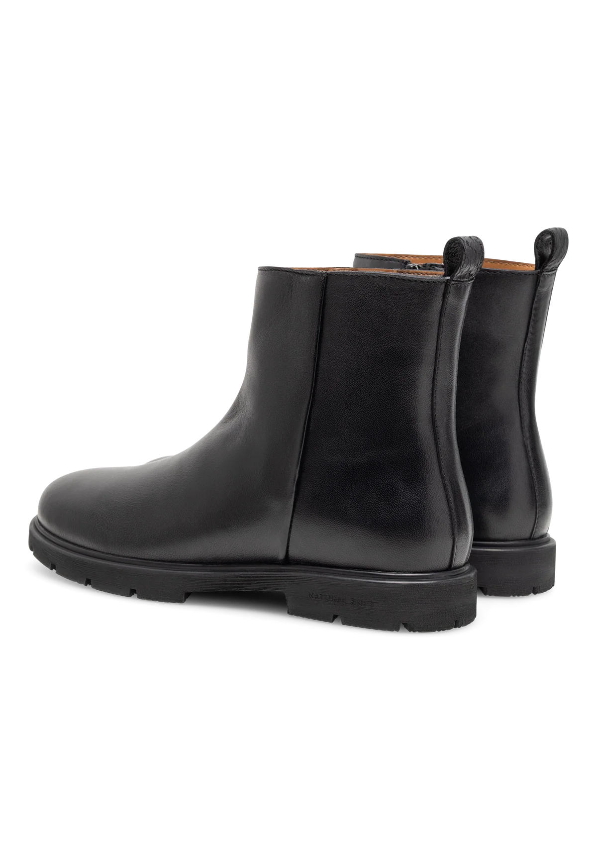 Kate Leather Boots - Black