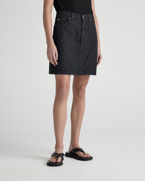 Audry Mini Skirt - BlackDip