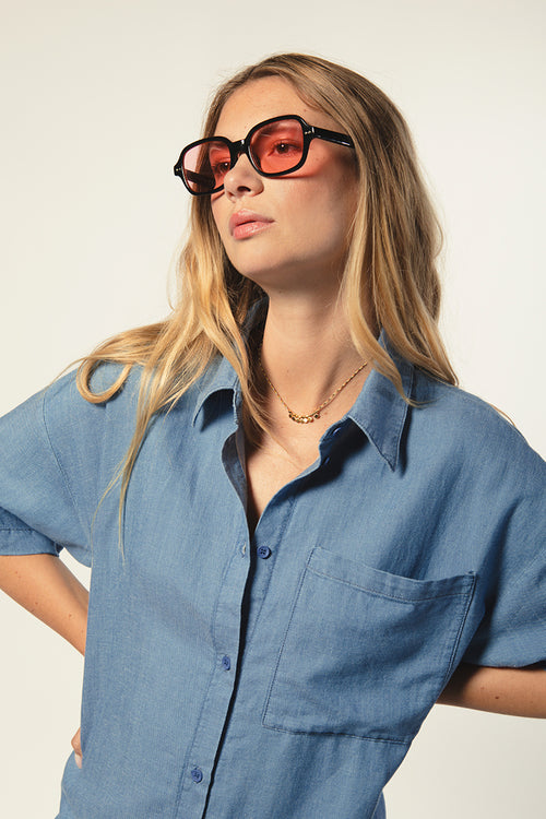 Maya Dress - Blue Sky