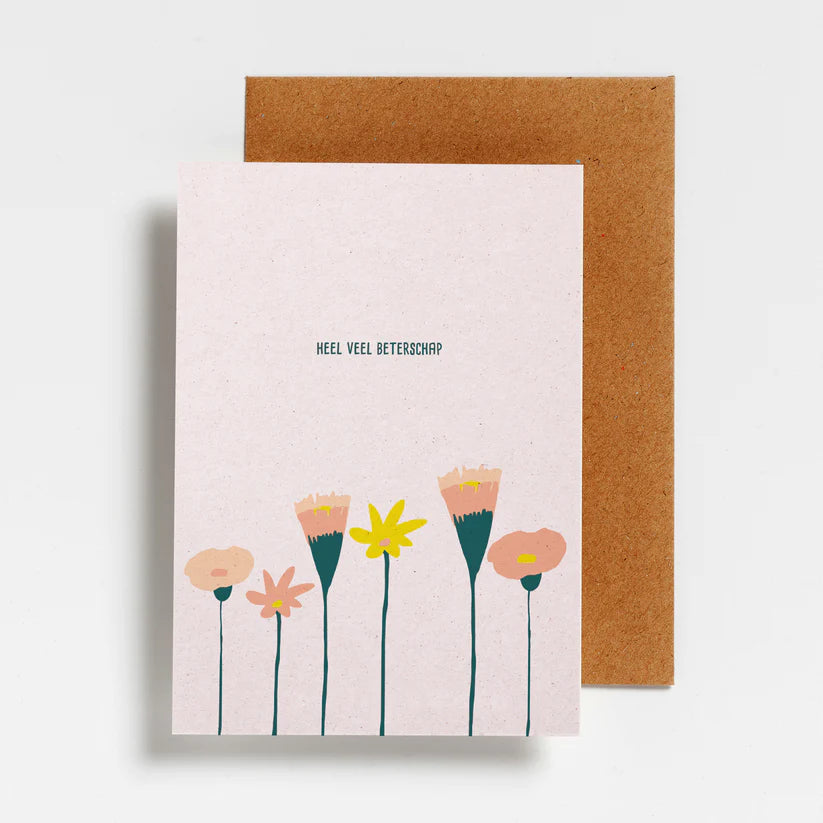 Postcard - Heel veel beterschap