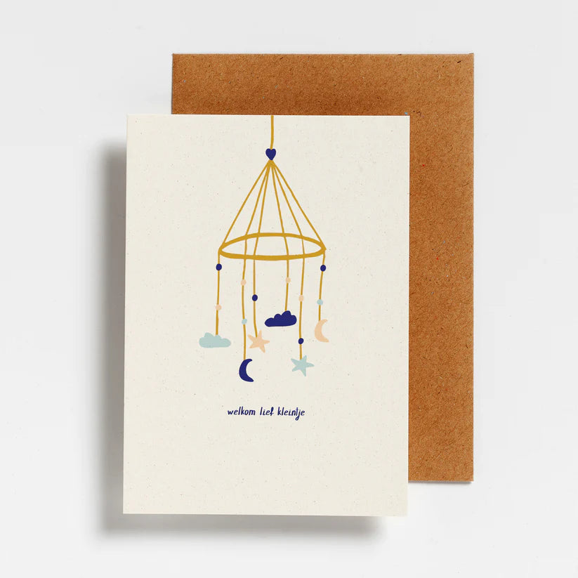 Postcard - Welkom lief kleintje