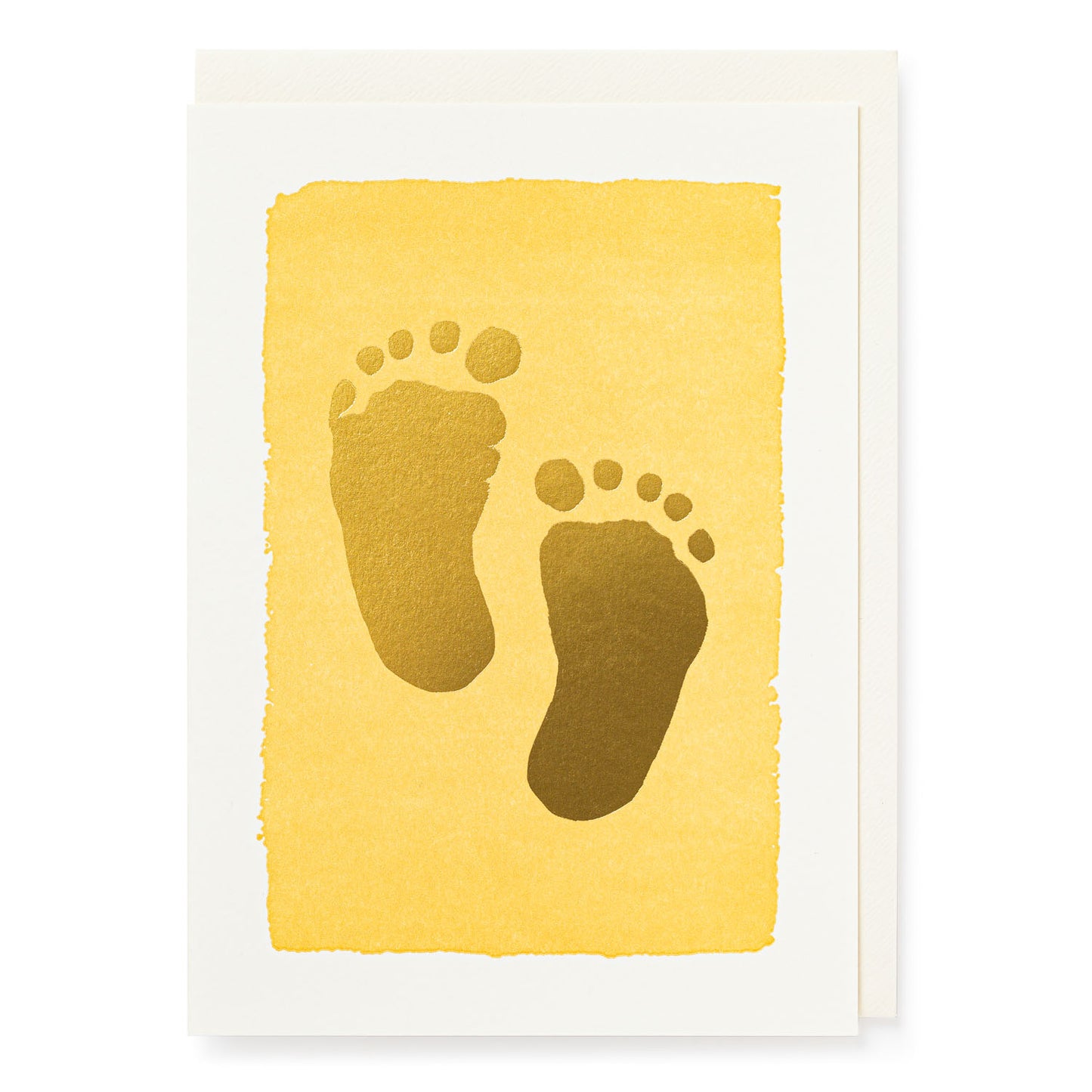 Archivist Gallery Greeting Card - Gold Toes