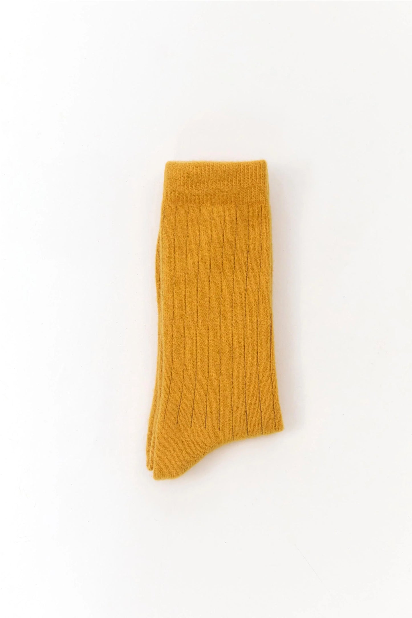 Lisos Wool Socks - Mustard