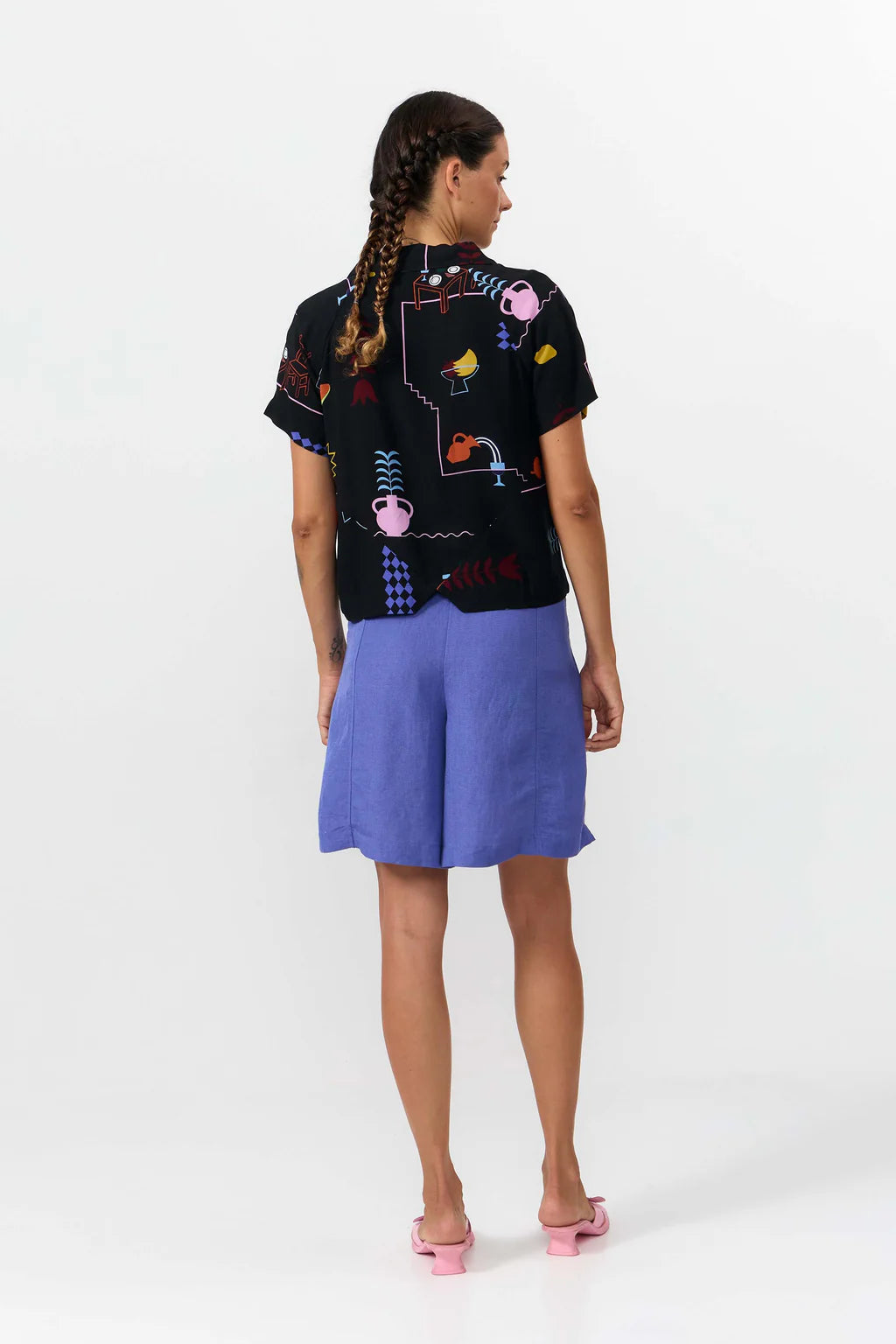 Nyasa Shirt - Holiday Print