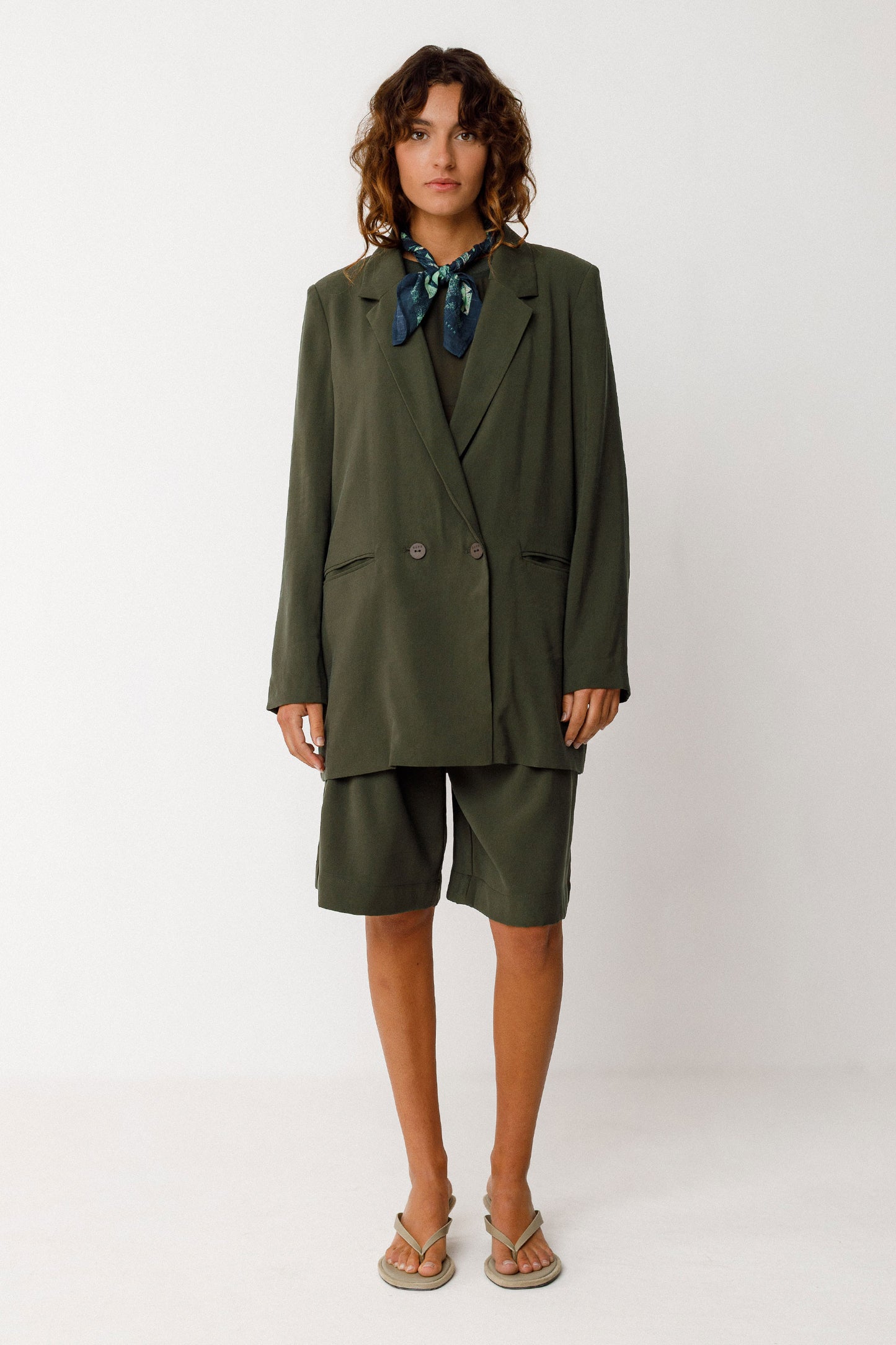 Atxa Blazer - Bottle Green