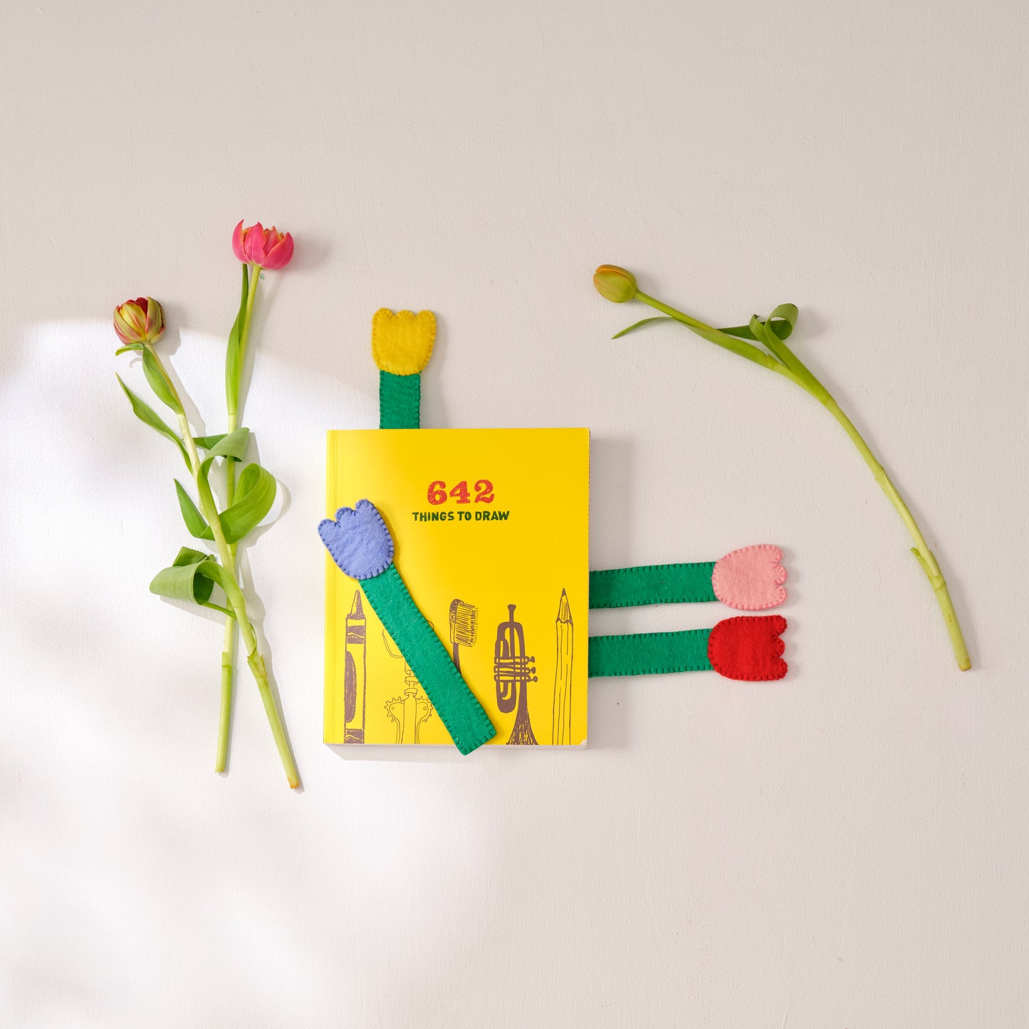 The Blooming Bookmark - Red