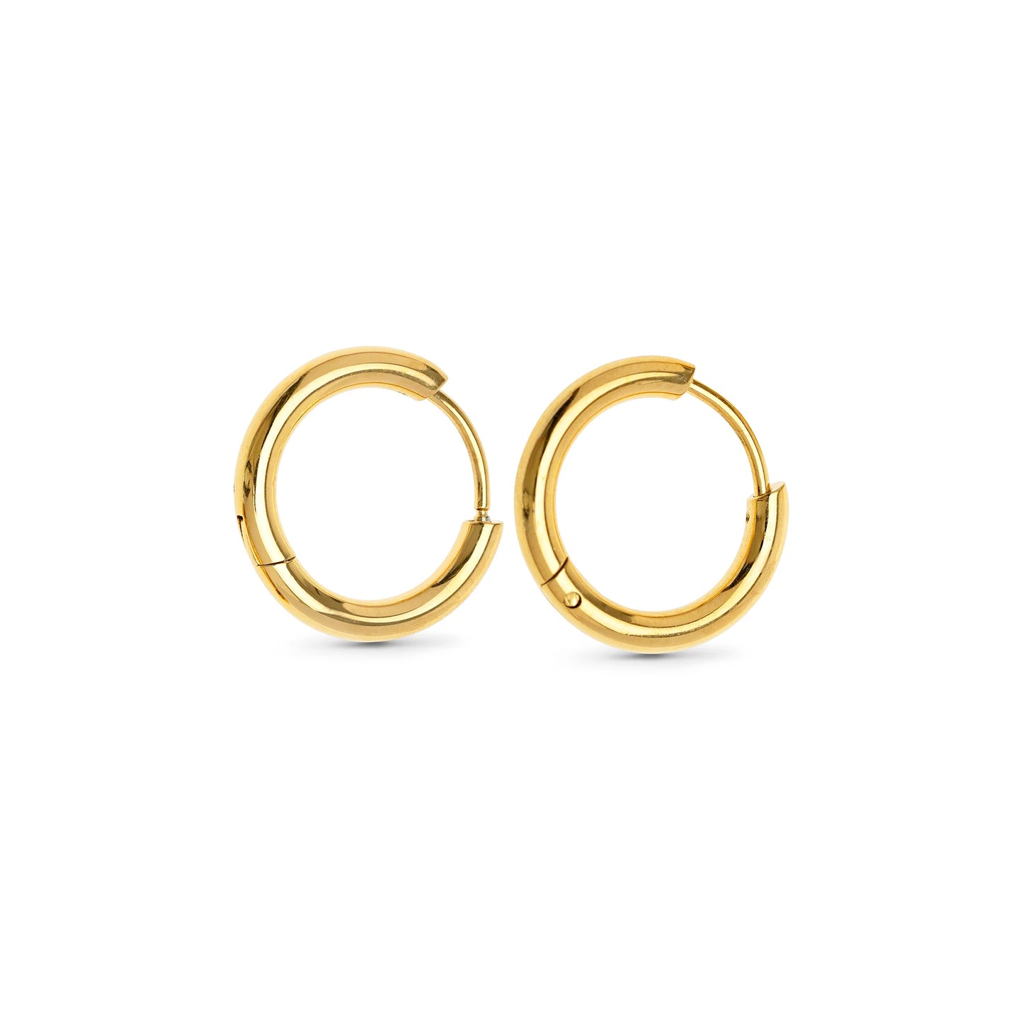 Hollie Hoop Earrings - Gold