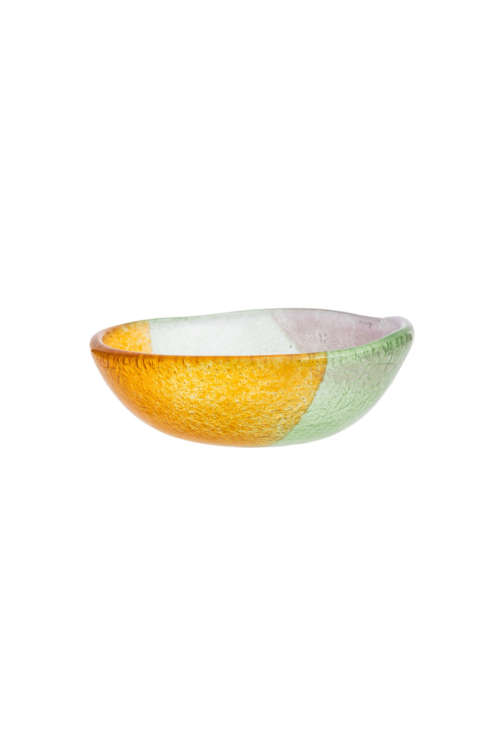 Glass Bowl M Floating Hues - Multicolor
