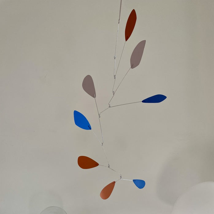 Kinetic Mobile Rio - Dusty Pink/Cobalt Blue/Rusty Orange