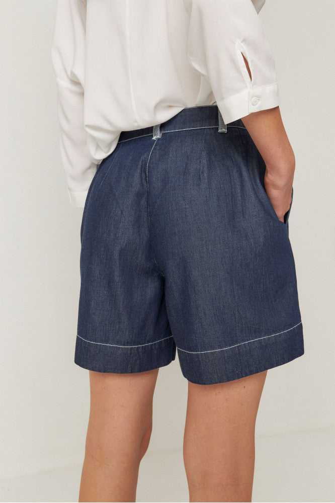 Naroa Shorts - Raw Denim