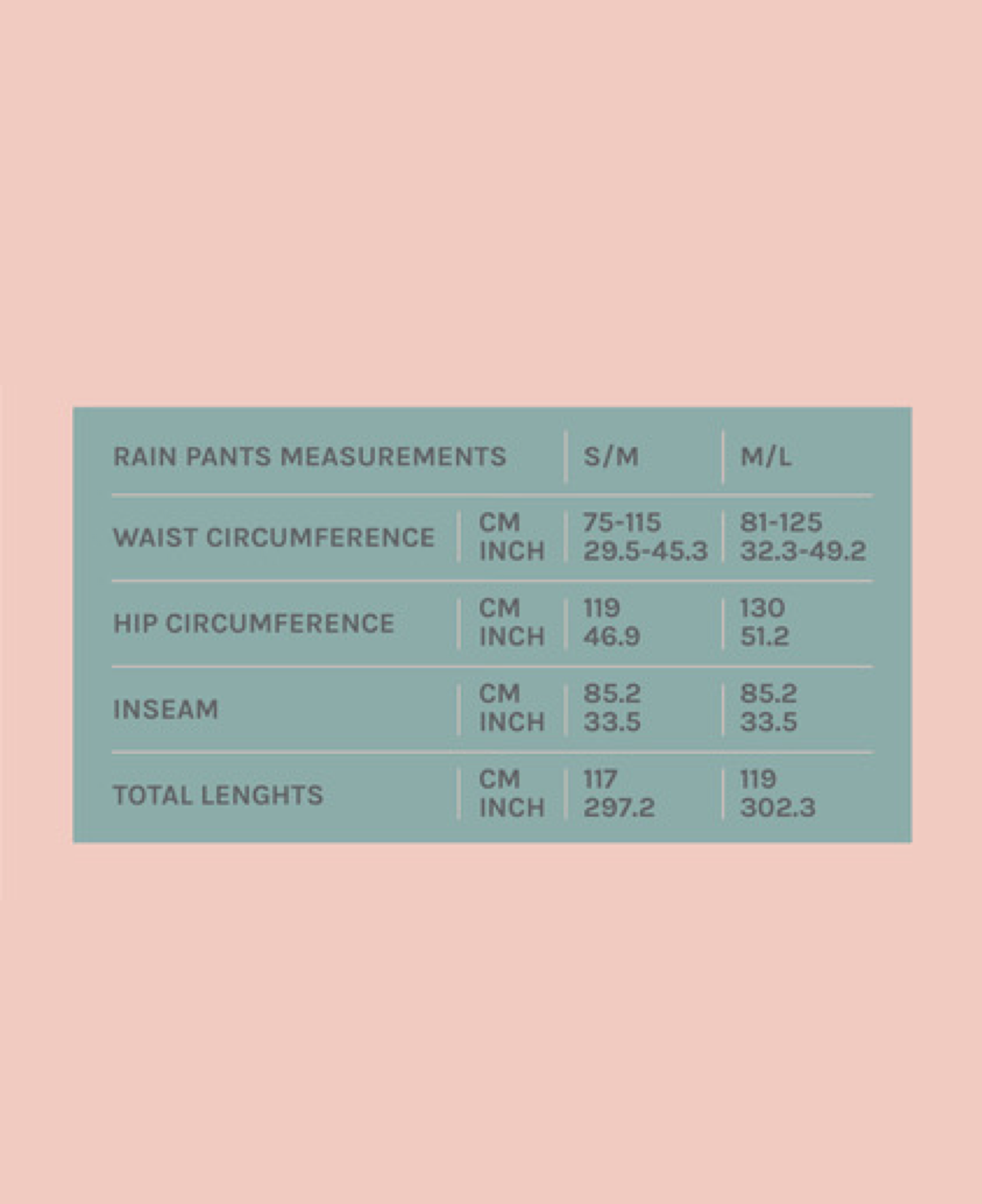 Rain Pants - Herringbone