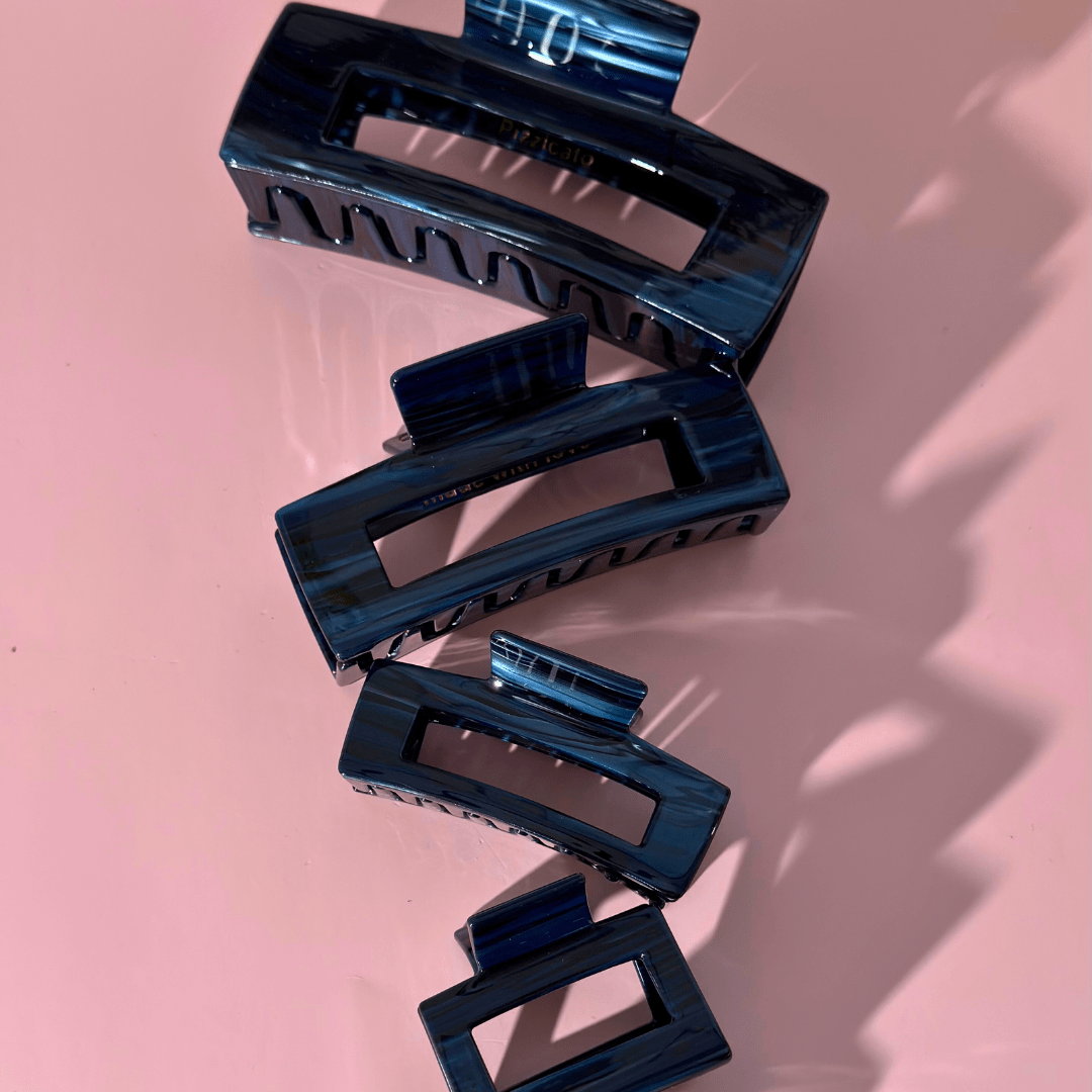 Hair Clip The Minimalist MEDIUM - Midnight Blue