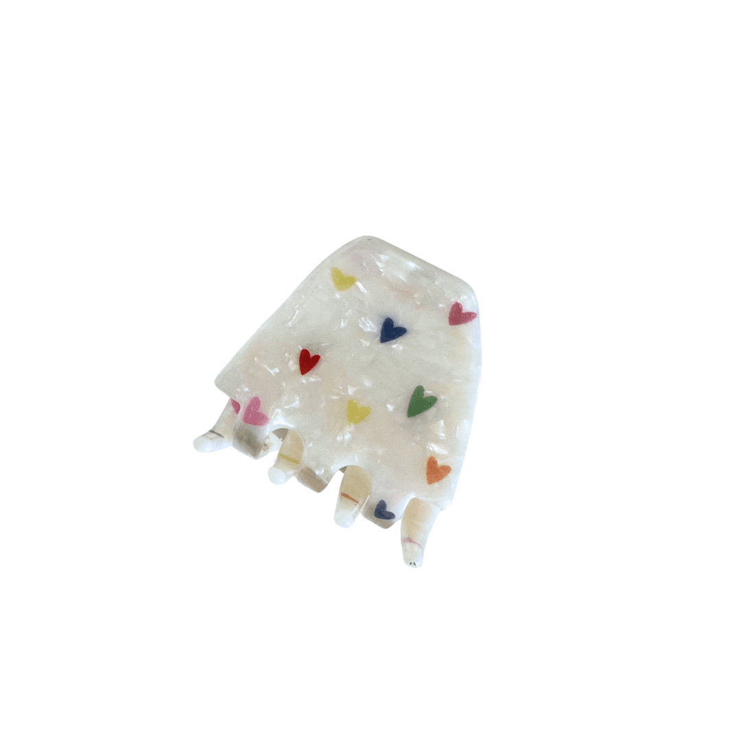 Hair Clip Twiggy Big - Hearts