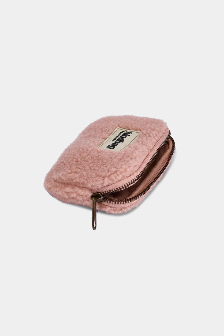 Hindbag Lili Coin Purse - Teddy Powder Pink