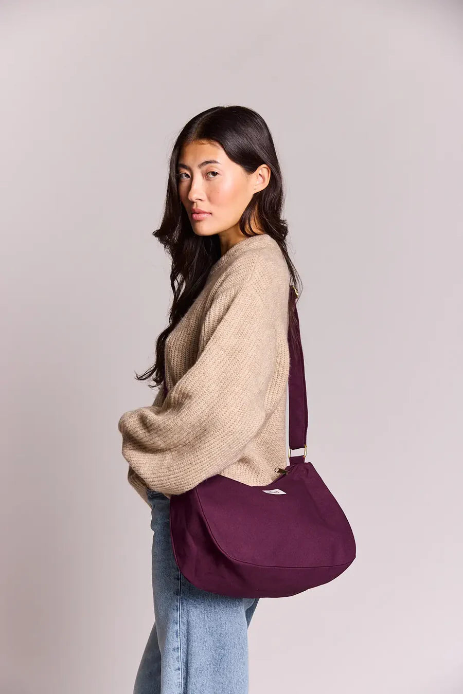 Rosa Shoulder Bag - Plum