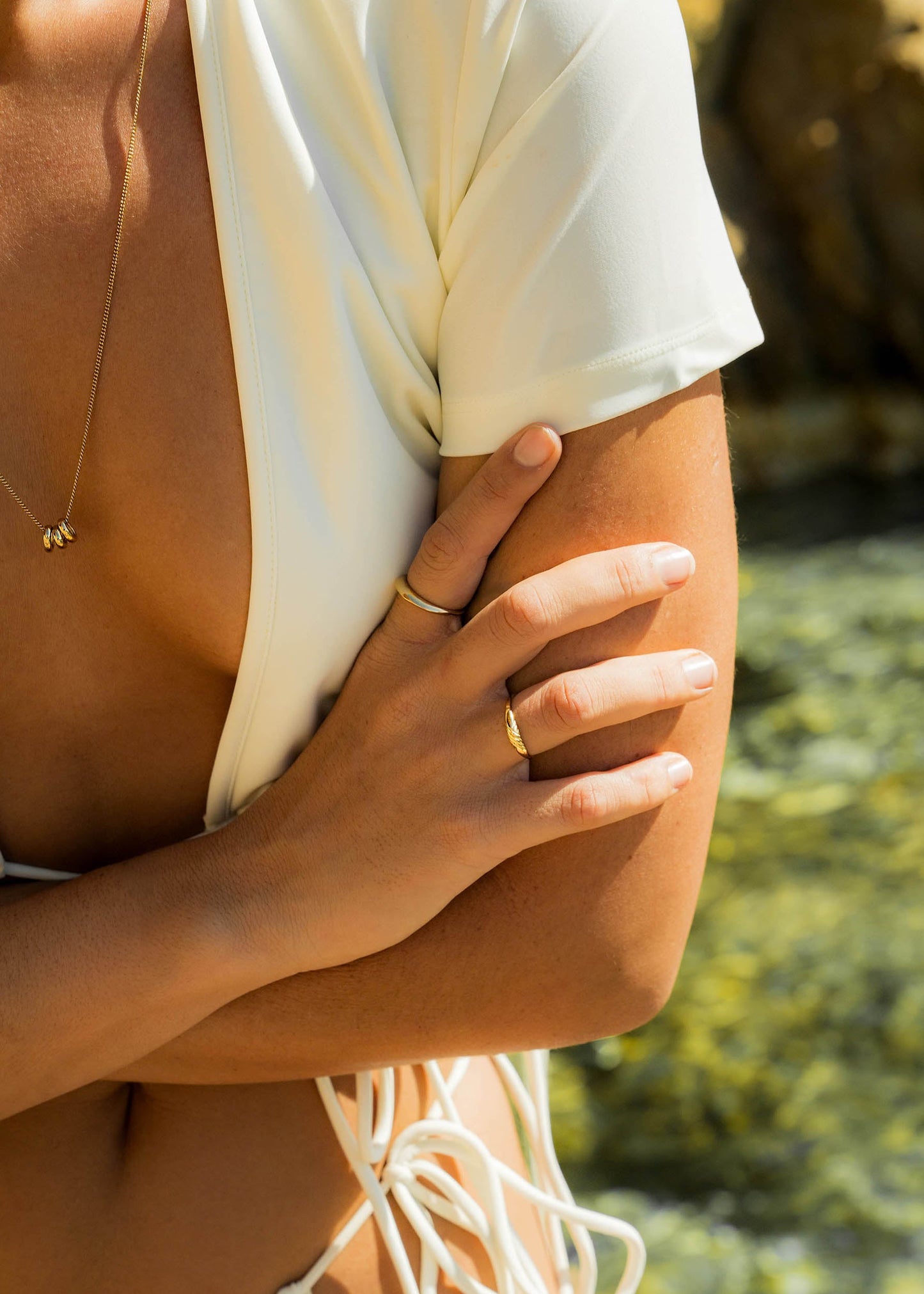 Flawed Jolie Ring - Gold