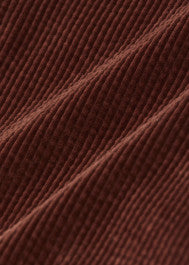 Overshirt Velours - Marron