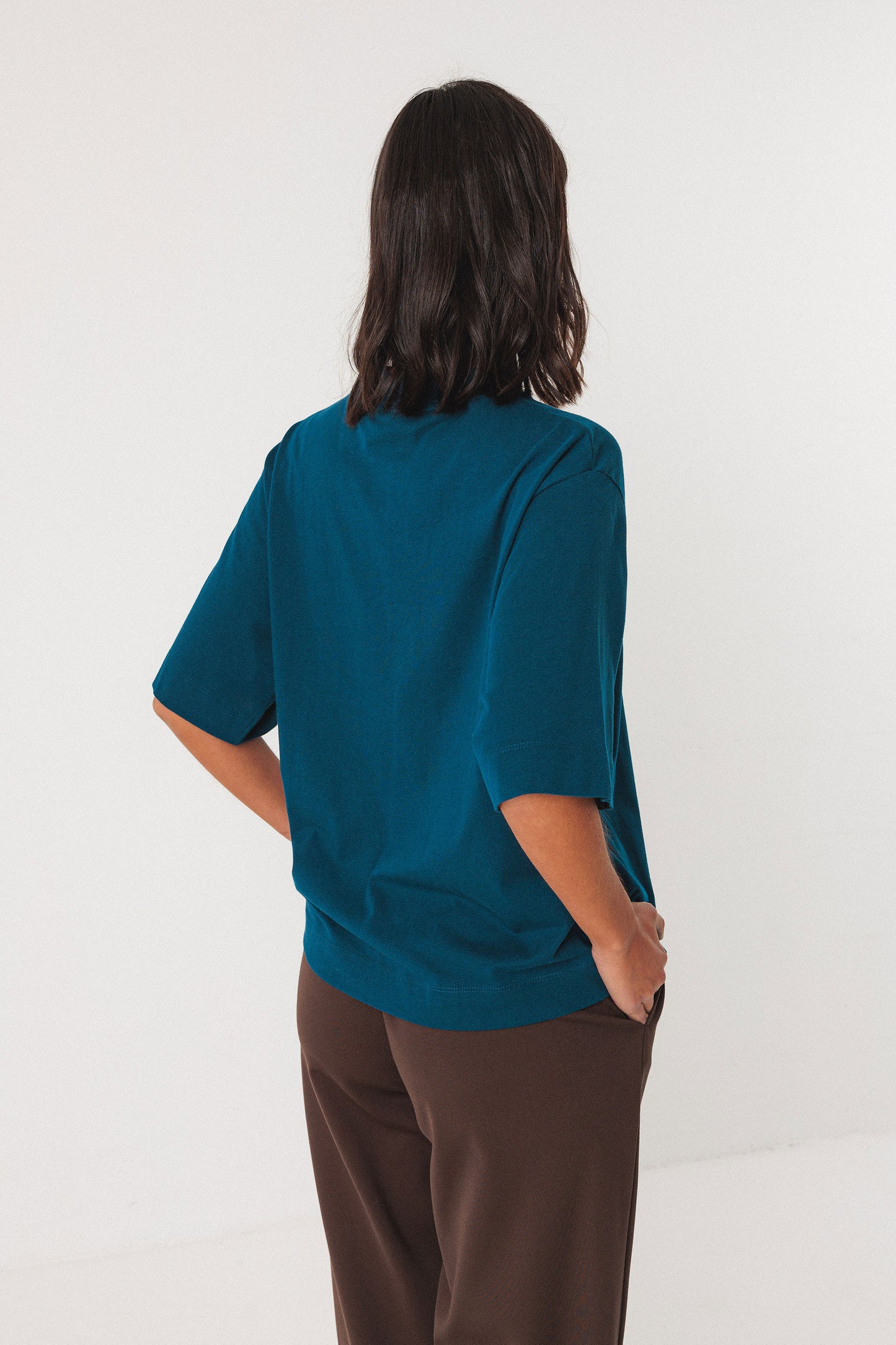 LAST ONE in 42 - Zuntz 6 T-Shirt - Oxford Blue