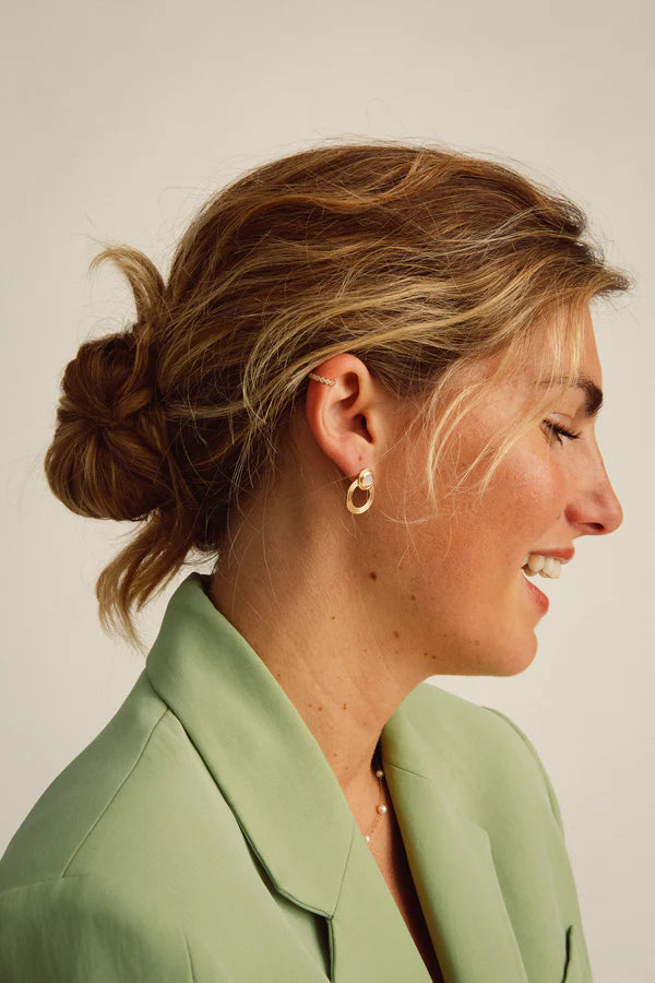 Joia Moon Stone Earrings