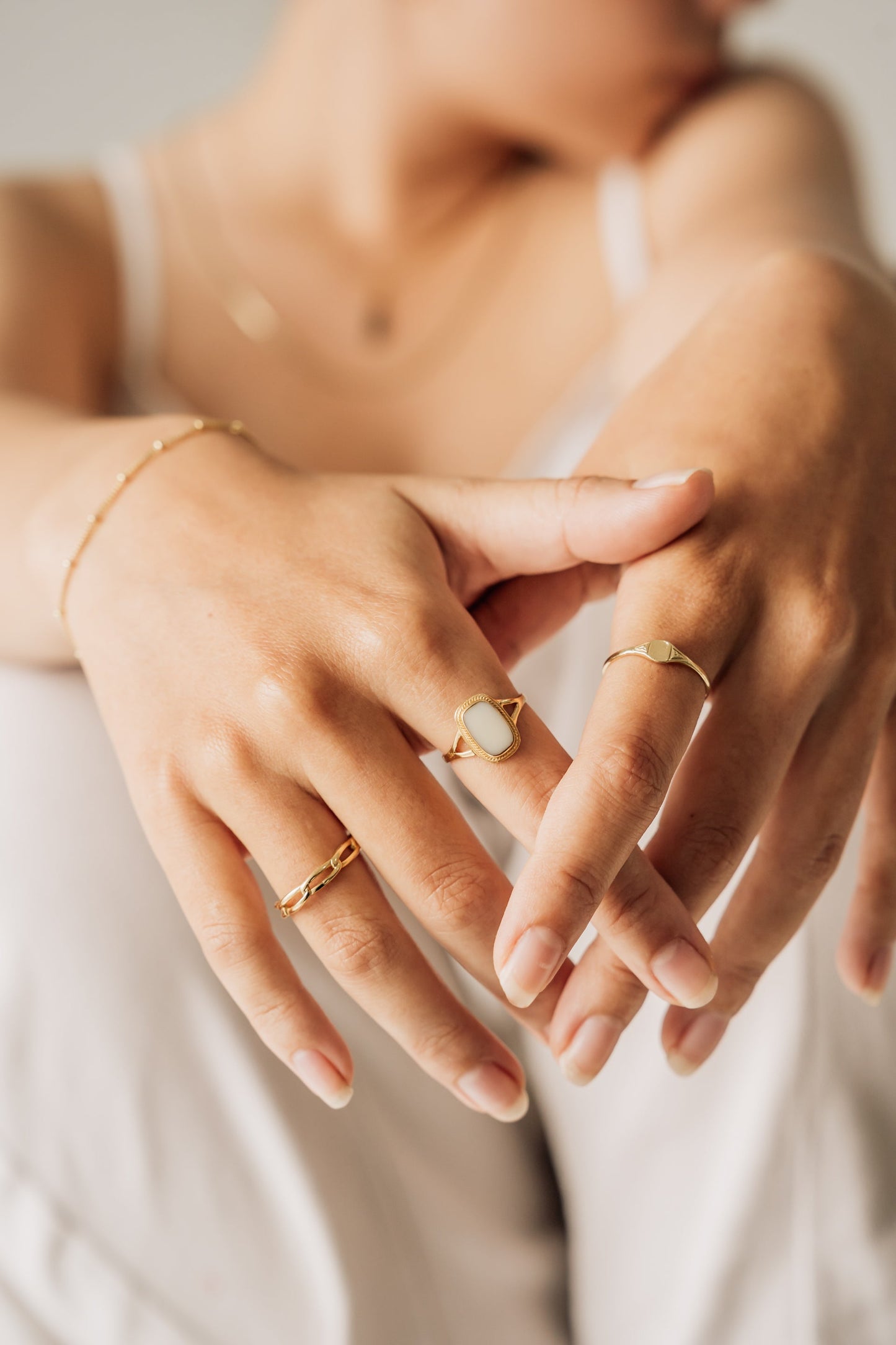 Flawed Estate Ring - Gold