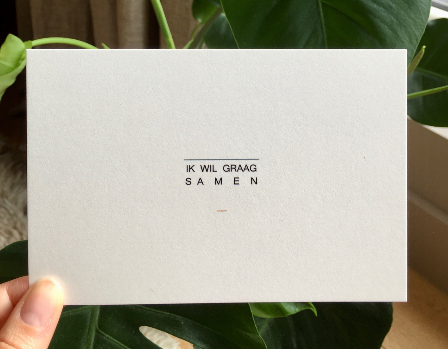 Ruth Van de steene Card #42 - Graag Samen